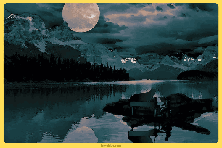 clair de lune artinya simpel banget: “cahaya bulan” 