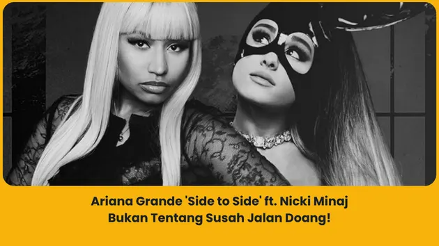 makna lagu ariana grande side to side