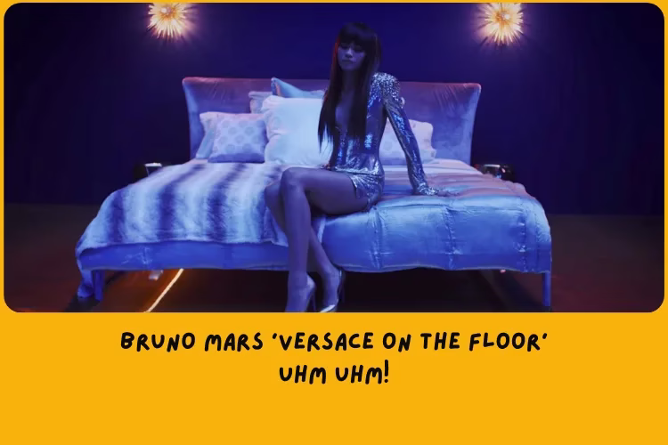 Arti Lirik Lagu Bruno Mars Versace on the Floor