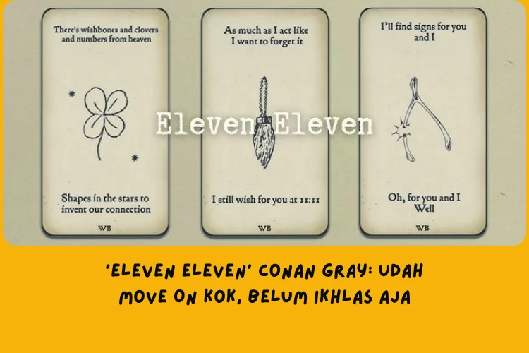 Makna Lagu Eleven Eleven Conan Gray