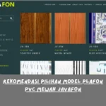 Pilihan Model Plafon PVC Mewah JAVAFON