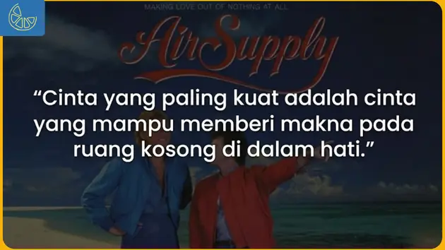 Lagu making love out of nothing at all tentang apa