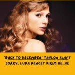Dari Sudut Pandang Lemo Blue, Makna Lagu Back To December Taylor Swift Tentang