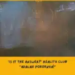 Makna Lagu Is It The Answer? Reality Club