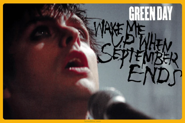 lirik Lagu Wake Me Up When September Ends
