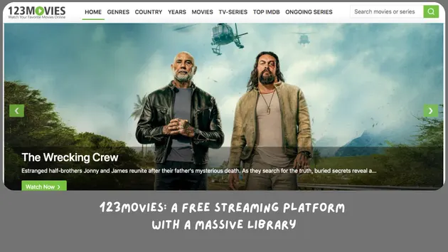 123Movies platform streaming movies