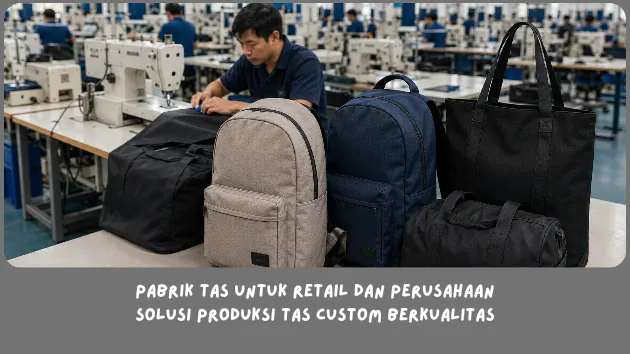 rekomendasi Pabrik Tas untuk Retail dan Perusahaan