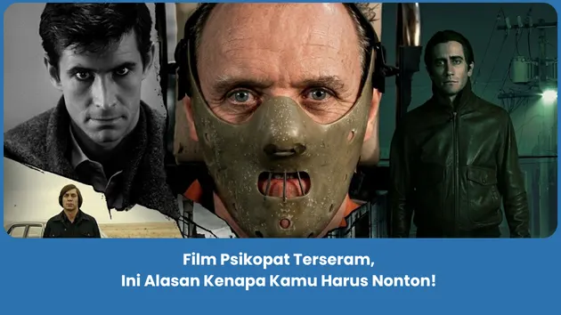 Rekomendasi film psikopat terseram sepanjang masa