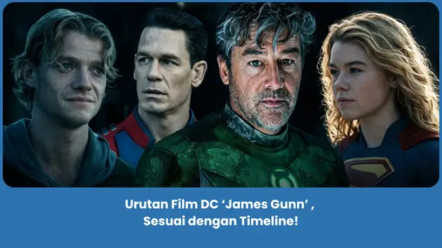 urutan film DC James Gunn